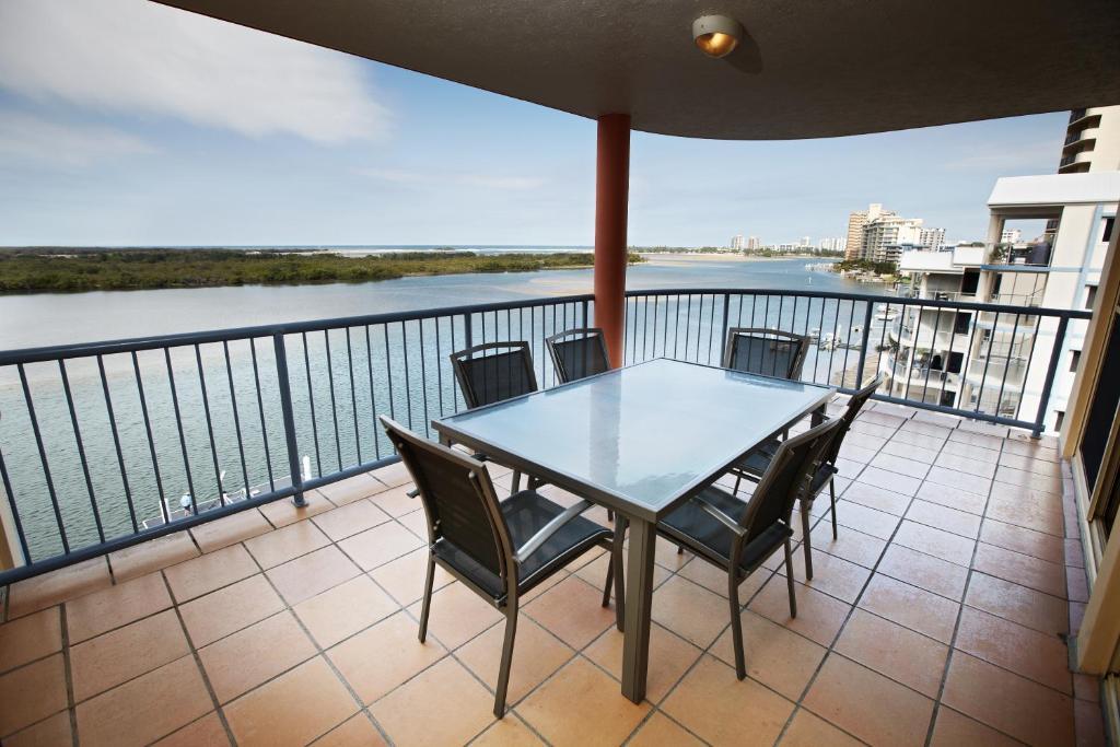 On The River Apartments Maroochydore Rom bilde